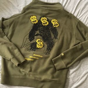 Brain Dead x Converse textured pullover